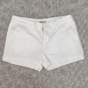 White shorts